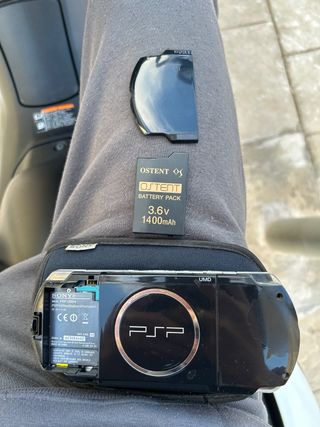 Sony PSP 3004 Negra + Batería Osten