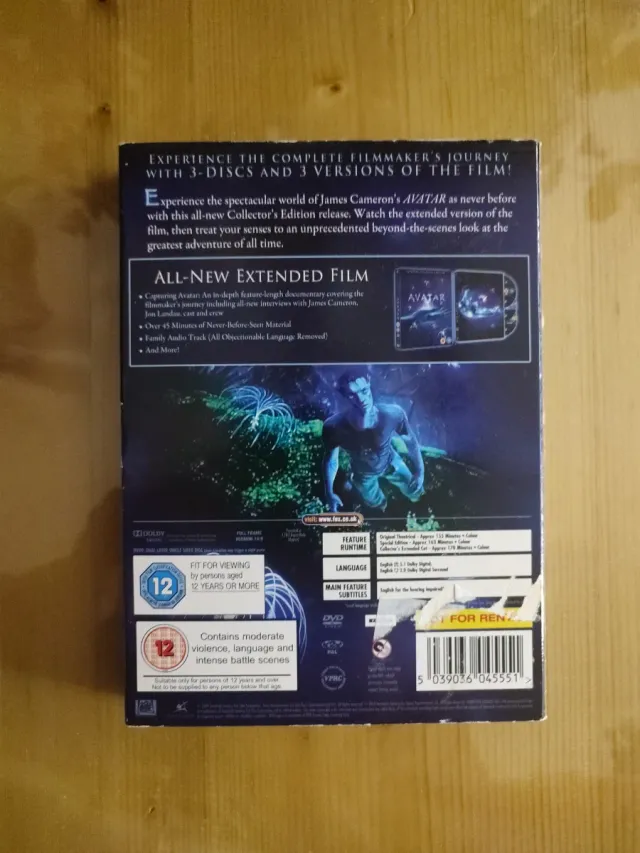Avatar Edición Coleccionista DVD