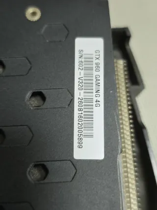 Tarjeta Gráfica MSI GTX 960 4GB