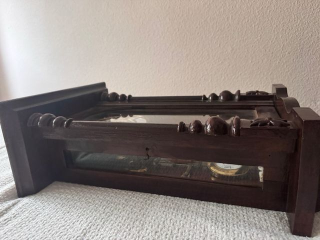 Reloj Junghans antiguo madera 1900-1920