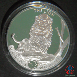Congo 2025 The Lion Moneta Argento 1 oz