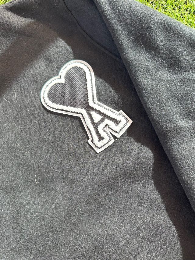 Sudadera Ami Paris Negra Talla S