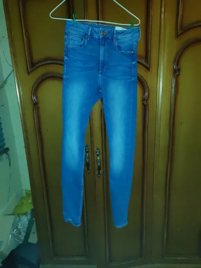 Pantalones vaqueros azules