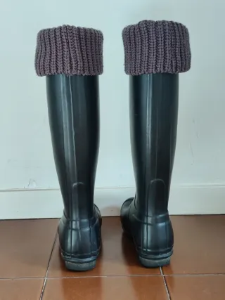 Botas Hunter Original Tall Negro Mate T.39