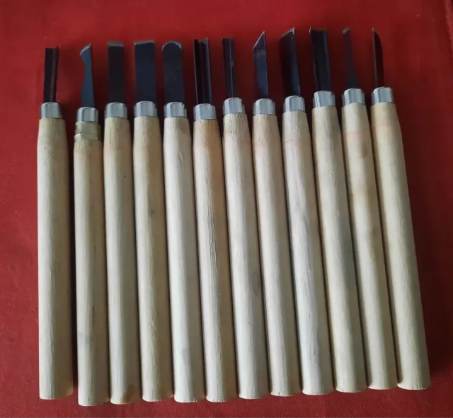 Juego repujado cuero herramientas