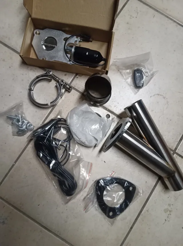 Kit elaborazione scarico auto