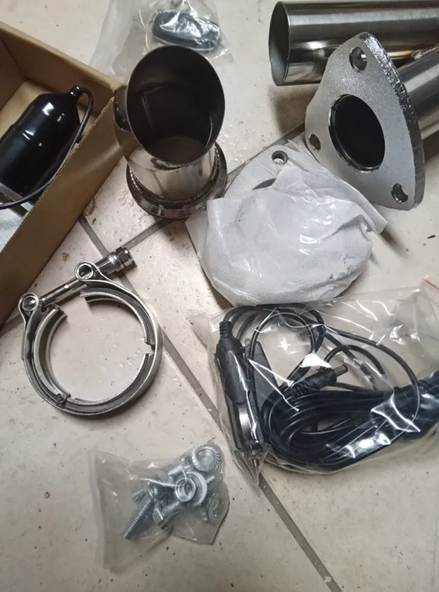 Kit elaborazione scarico auto