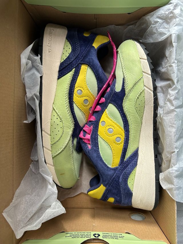 Zapatillas Saucony Shadow 6000 Azul/Verde