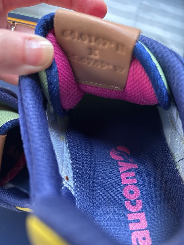 Zapatillas Saucony Shadow 6000 Azul/Verde