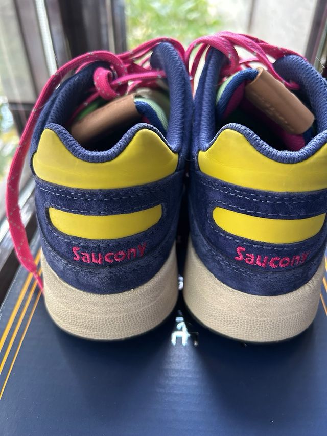 Zapatillas Saucony Shadow 6000 Azul/Verde