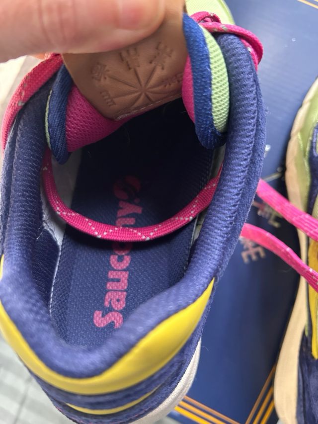 Zapatillas Saucony Shadow 6000 Azul/Verde