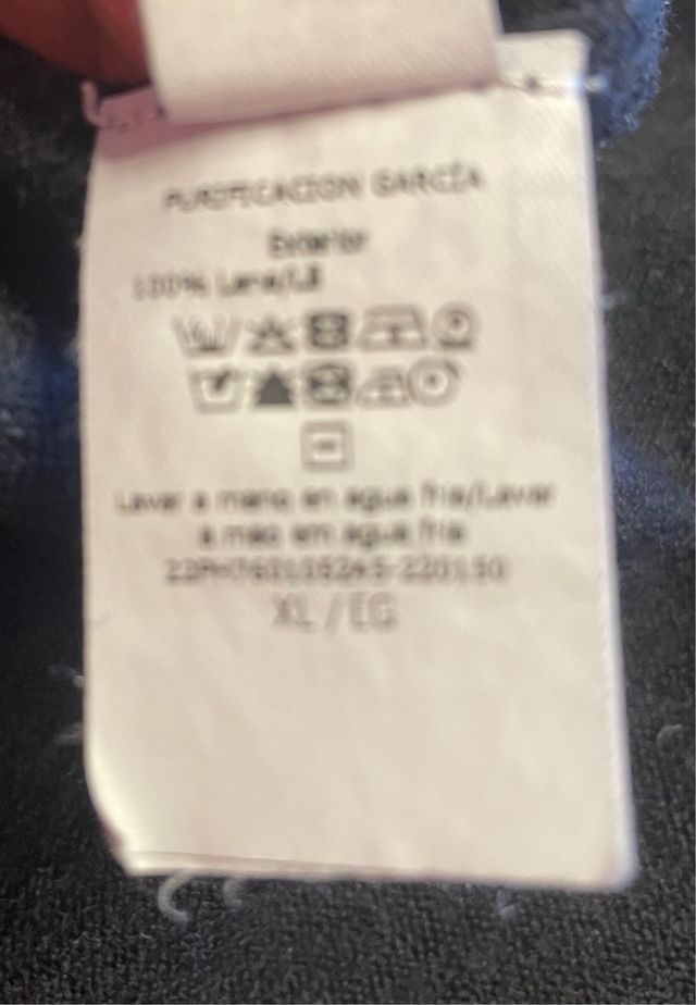 Jersey Purificación García Negro