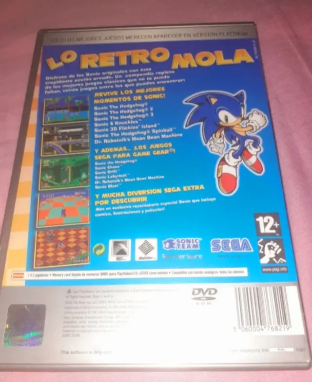 SONIC MEGA COLLECTION PLUS PS2