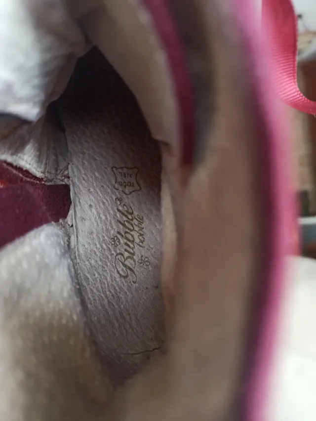 Botines Bubble Bobble Granates T.25