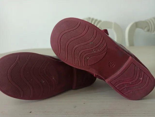 Botines Bubble Bobble Granates T.25