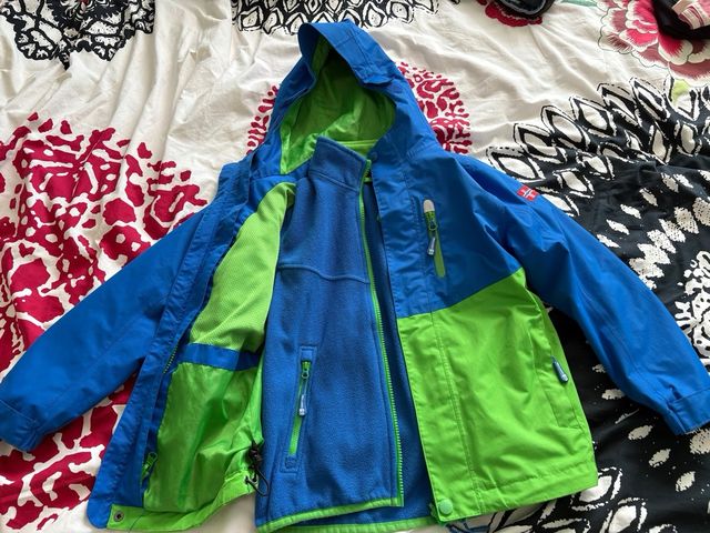 Abrigo Trollkids 3 en 1 niño talla 7 - 8 años