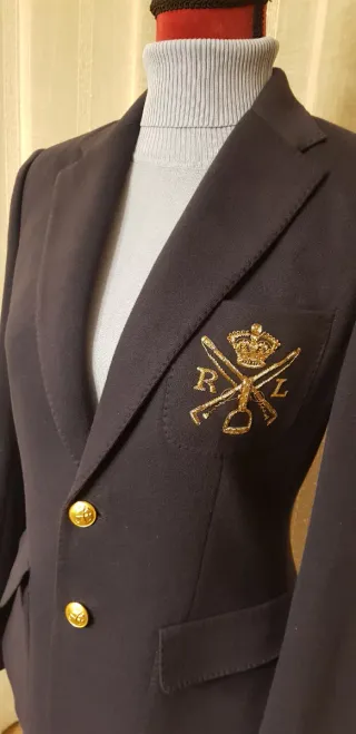 Blazer Azul Marino Polo Ralph Lauren