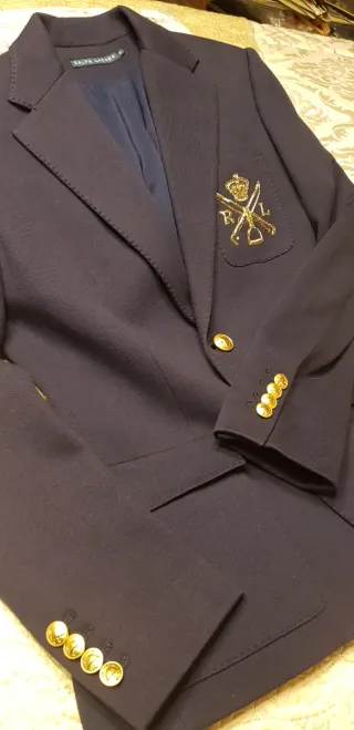 Blazer Azul Marino Polo Ralph Lauren