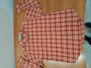 Camisa Tommy Hilfiger cuadros roja