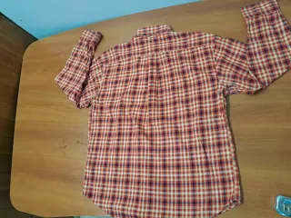 Camisa Tommy Hilfiger cuadros roja