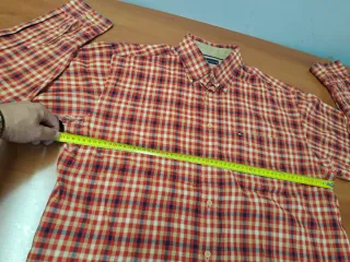 Camisa Tommy Hilfiger cuadros roja