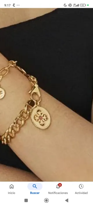 Pulsera Tous Tamara Falcó Bañada en Oro