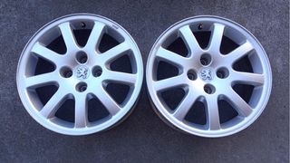 Llantas aluminio 16 pulgadas Peugeot 206 GTI
