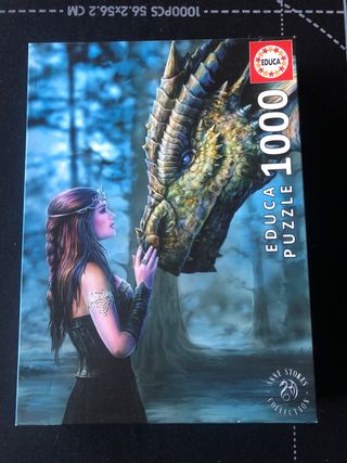 Puzzle Educa 1000 Piezas - Dragón y Dama