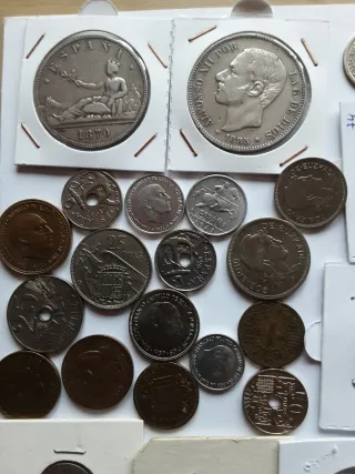 Colección Monedas Españolas.