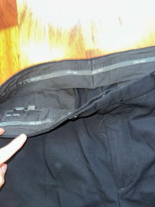 Pantalón de traje Zara negro