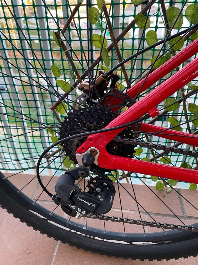 Bicicleta de Montaña Wolfbike Roja