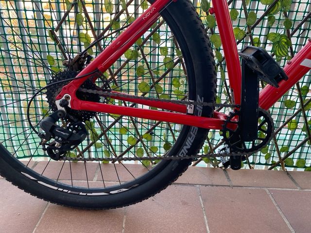 Bicicleta de Montaña Wolfbike Roja