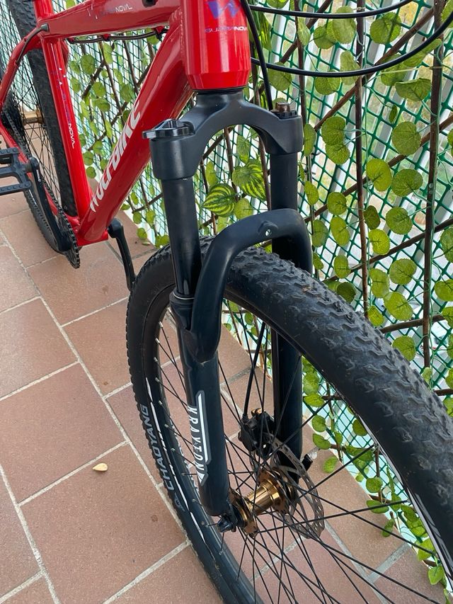 Bicicleta de Montaña Wolfbike Roja
