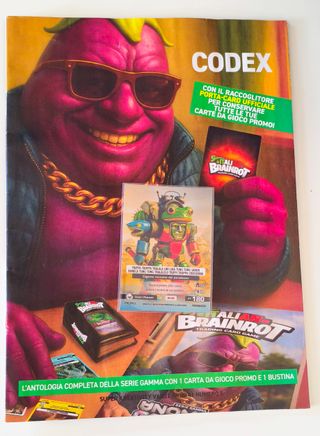 Codex Serie Gamma + Carta Promo Brainrot