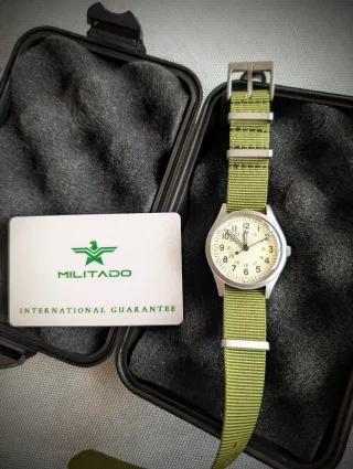 Reloj Militar Militado ML07 36mm VH31