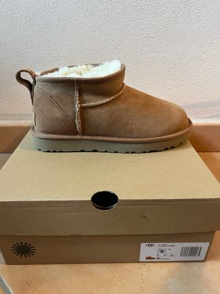 Simili UGG Ultra Mini Boots Marroni