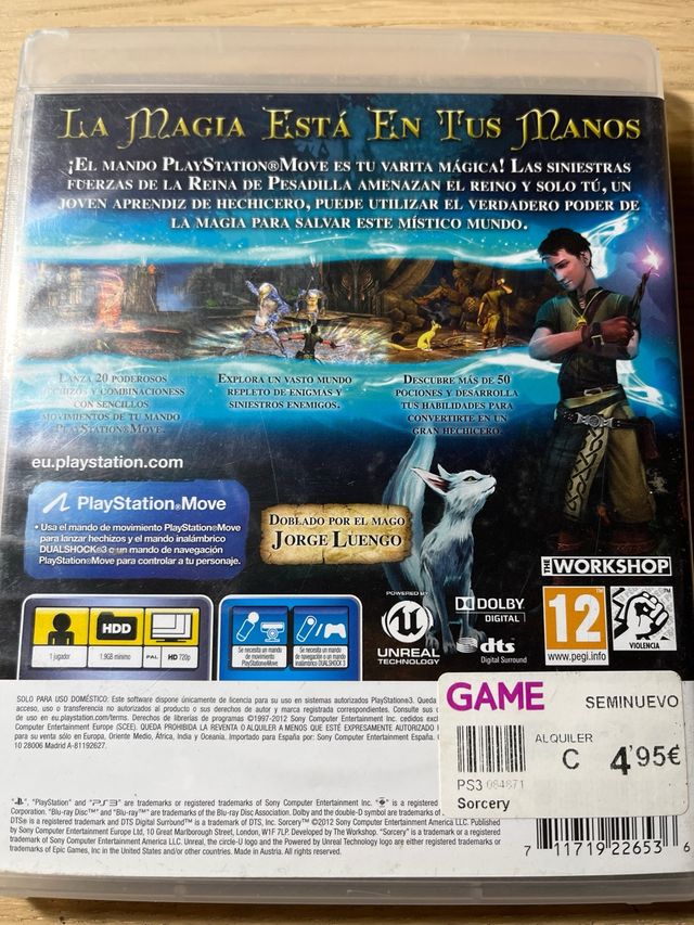 Sorcery PS3 (PlayStation 3)