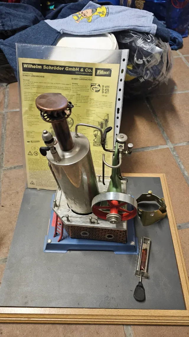 Wilesco D-58477 Máquina de Vapor