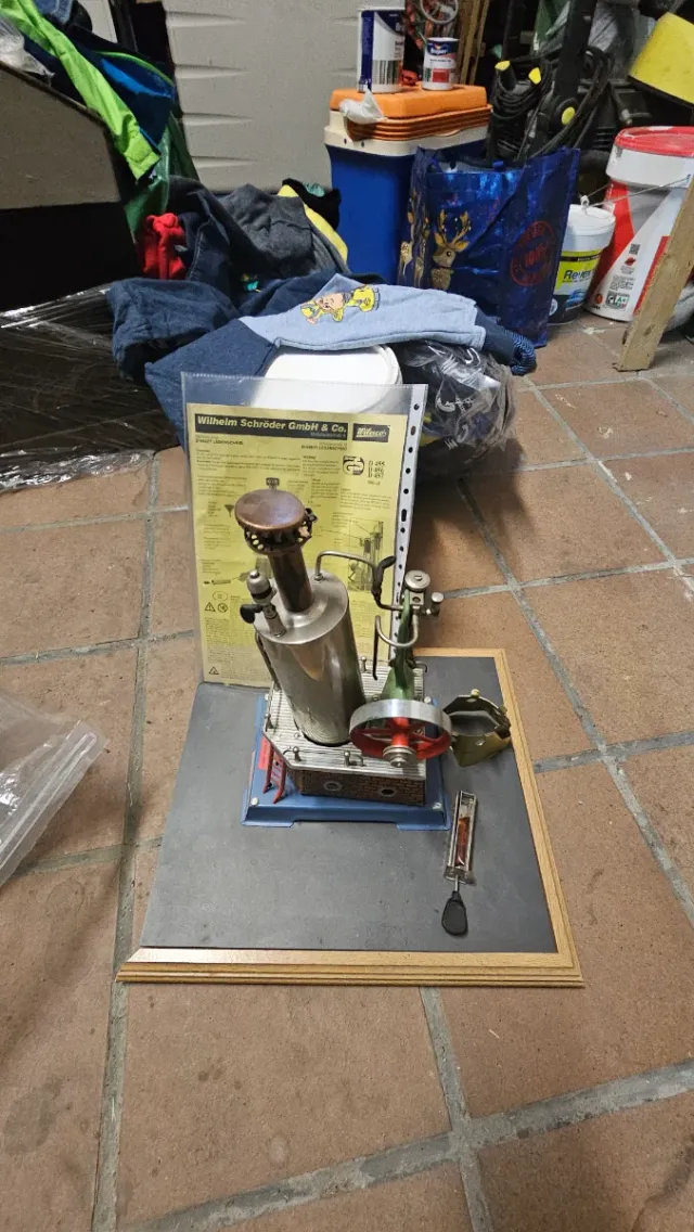 Wilesco D-58477 Máquina de Vapor