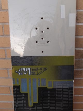 Tabla snow 157 Burton con fijaciones