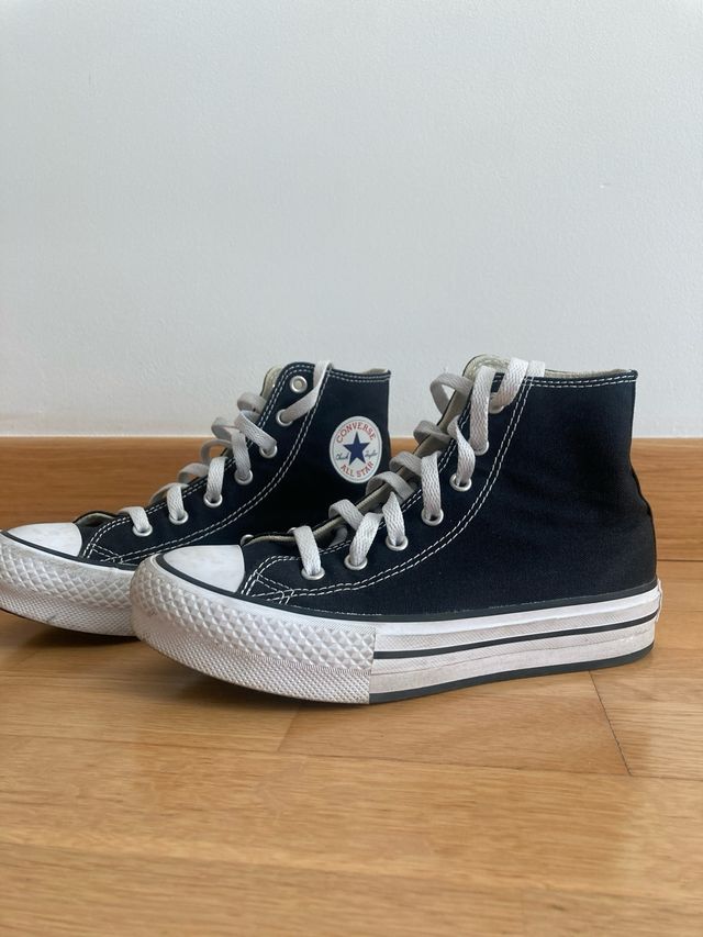 Converse All Star negras talla 35