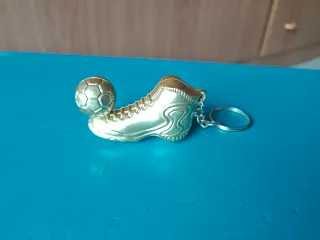 Llavero Bota de Fútbol y Balón