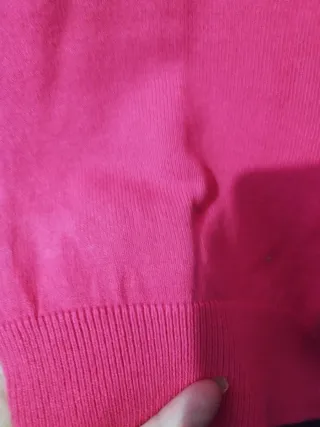 Jersey sin mangas Zara fucsia