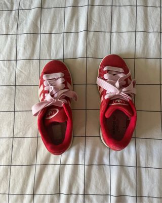 Zapatillas Adidas Campus Rojas y Rosas