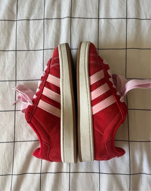 Zapatillas Adidas Campus Rojas y Rosas