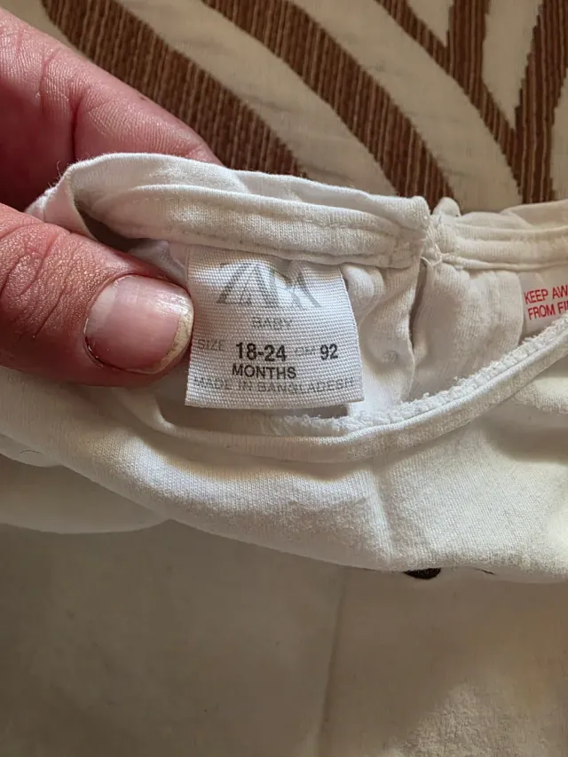 Camiseta niña Zara love cerezas