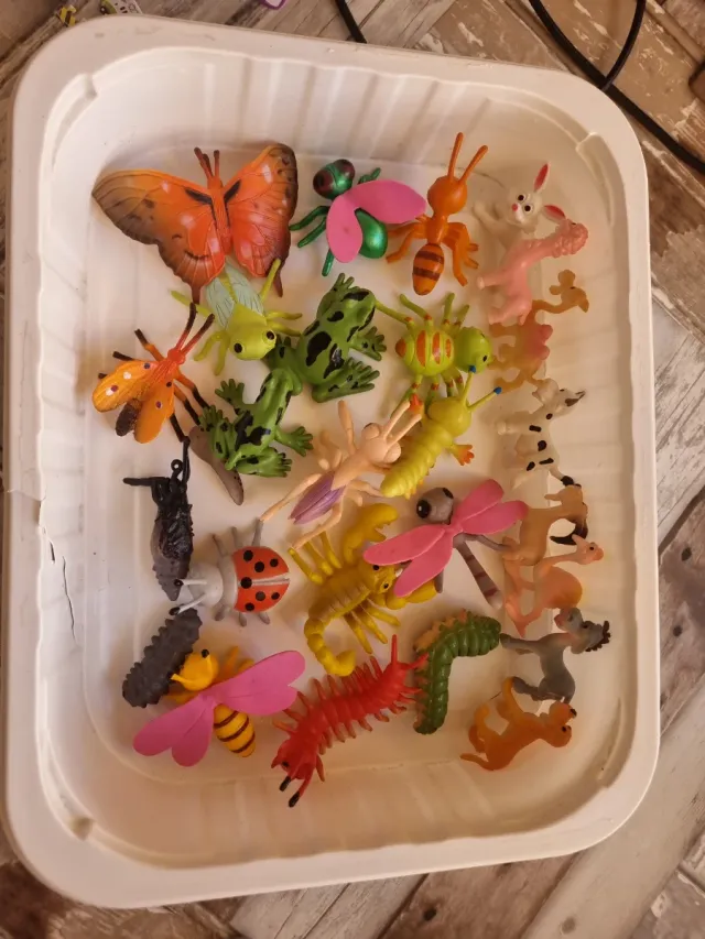 Lote Insectos y Animales Juguete