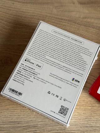 Impresora Fotos portátil blanca nueva