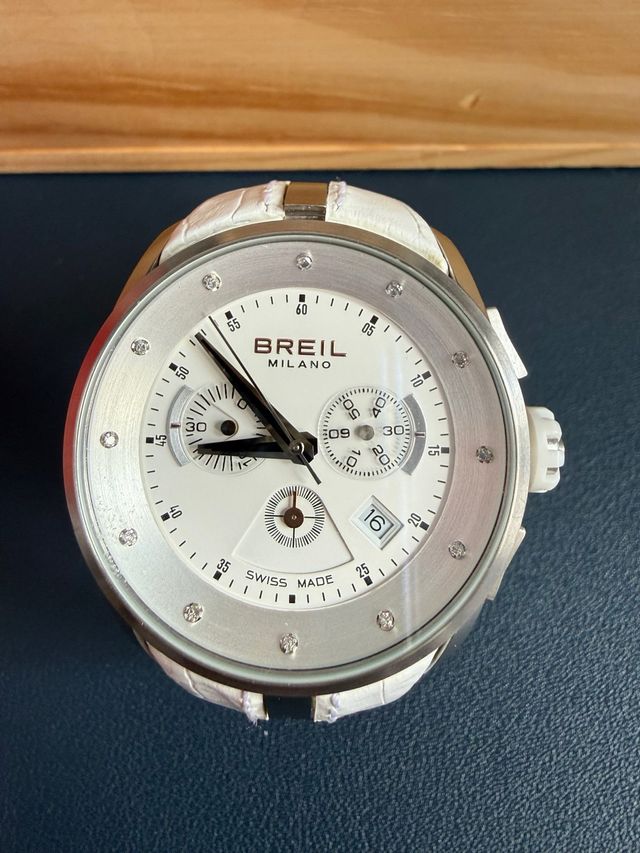 Reloj Breil Milano BW0429 Cuarzo Esfera Blanca