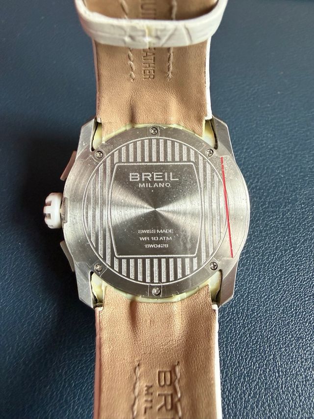 Reloj Breil Milano BW0429 Cuarzo Esfera Blanca